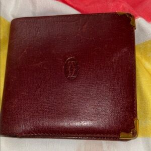 Cartier bifold wallet
